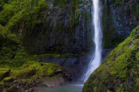 Iglesias Falls Cocos Island Waterfall Costa Rica