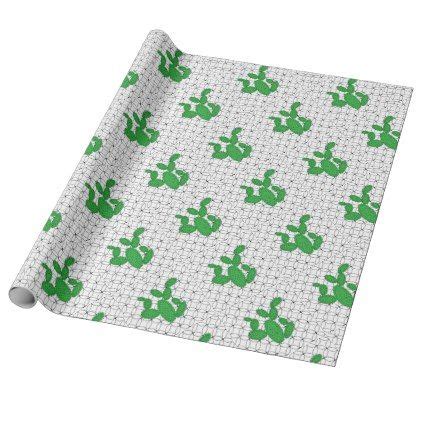 Use some green craft paint to paint your hand and stamp it down on some green construction paper. Cactus - Abstract pattern - black and green. Wrapping ...