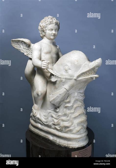 Fountain Statue Eros Riding A Dolphin Dimensions Height Cm Museum State Hermitage St
