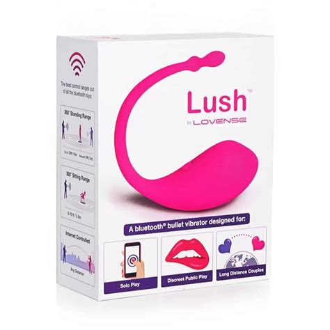 Vibrador De Luxo Lovense Lush Com Controle Via App
