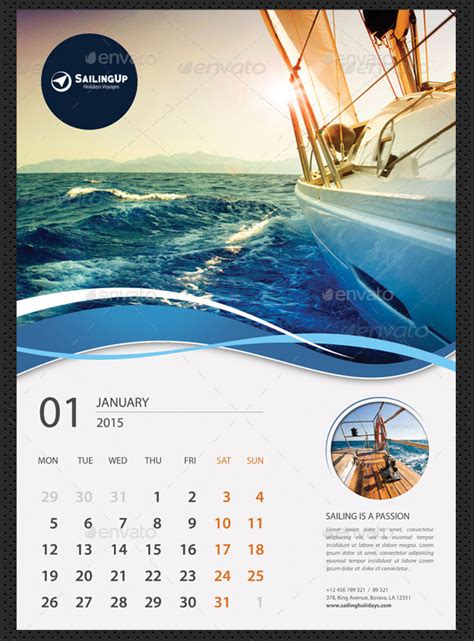 25 Best 2016 Calendar Templates To Print Free And Premium Templates