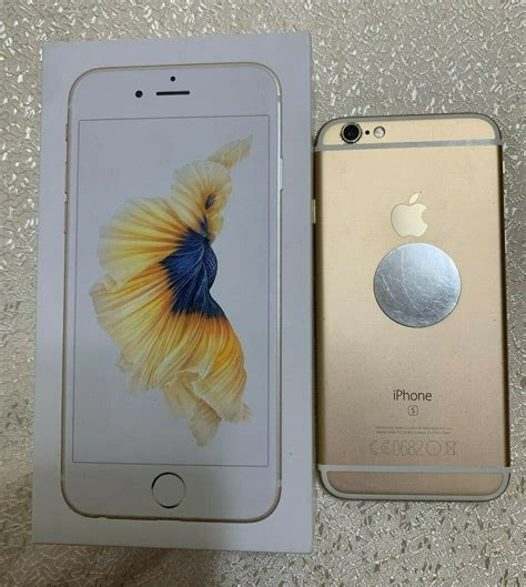 Apple Iphone 6s Color Gold 64gb Model A1688 Mkqq2hb Cell Phones