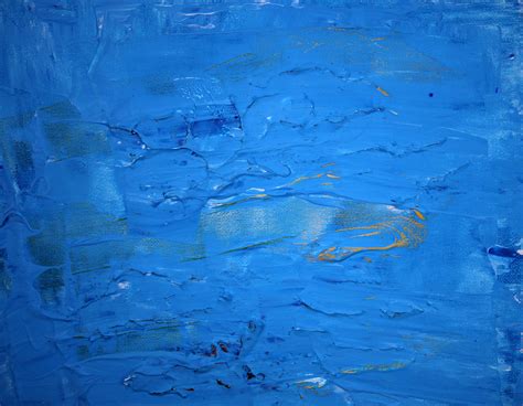 Blue Abstract Painting · Free Stock Photo