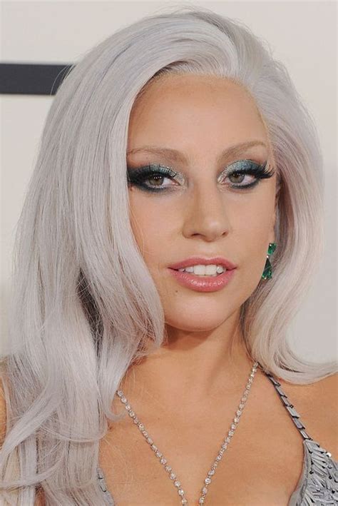 45 Gorgeous Gray Hair Color Ideas To Make You Feel Like A Natural Woman Lady Gaga Grey Hair