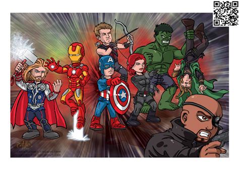 The Avengers Cartoon By Johncastelhano On Deviantart