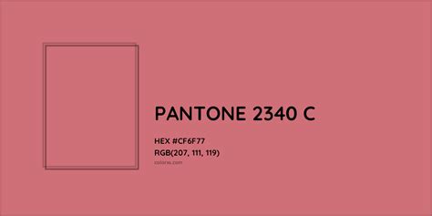 Pantone 2340 C Complementary Or Opposite Color Name And Code Cf6f77