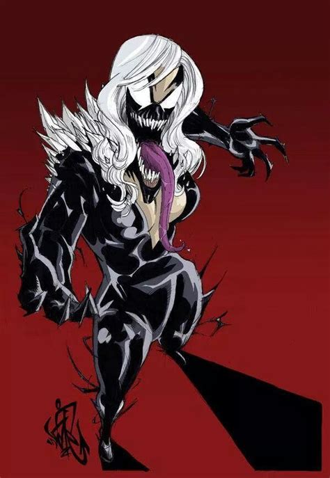 Pin By D S On Venom Black Cat Marvel Symbiotes Marvel Venom Girl