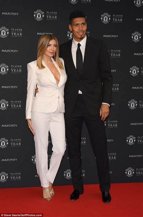 Manchester United Awards Chris Smallings Wife Sam Cooke Steals Show Daily Mail Online