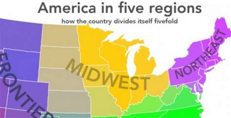 Dividing The United States Into 5 Regions Based On Popular Opinion 9