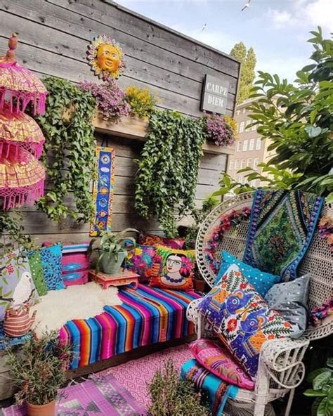 20 Best Boho Garden Design Ideas Balcony Garden Web