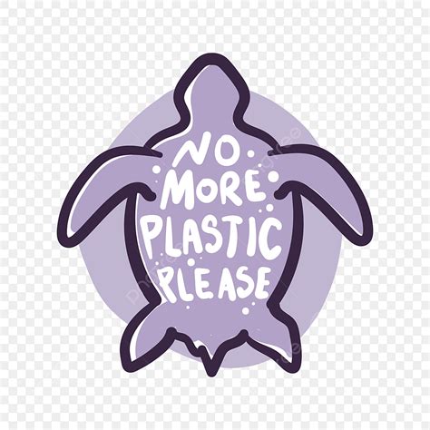 Stop Plastic Pollution Vector Hd Png Images No More Plastic Please