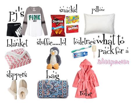 What To Pack For A Sleepover Sleepover Essentials Fun Sleepover