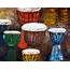 Make A Joyful Noise Hand Drums Painting By Darlene Keeffe