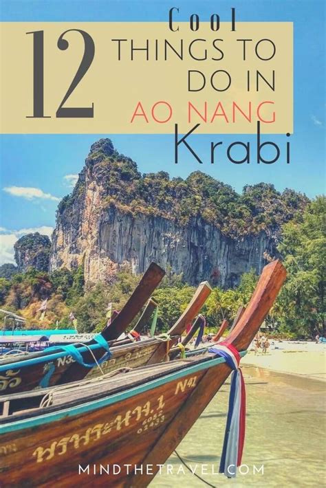 12 Absolutely Unmissable Things To Do In Ao Nang 101 Best Sites Ao