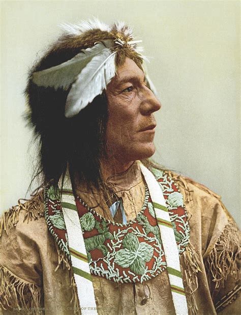 Obtossaway An Ojibwa Chief Photograph By Underwood Archives Fine Art