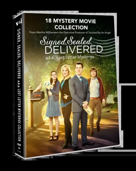 Signed Sealed Delivered Dvd Complete Hallmark Tv Series 18 Movie