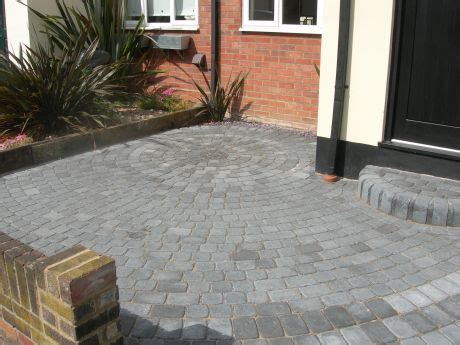 Very small driveway ideas uk. Block paving of small front garden | Coastal Paving