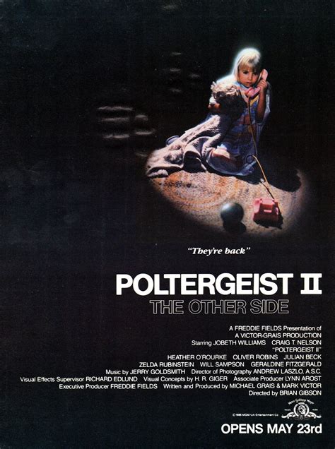 Quick Horror Movie Reviews Poltergeist Ii The Other Side Aka