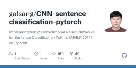 Github Galsang Cnn Sentence Classification Pytorch Implementation Of Convolutional Neural