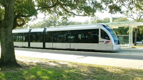 Houstons Metro Rail System Houston Transportation