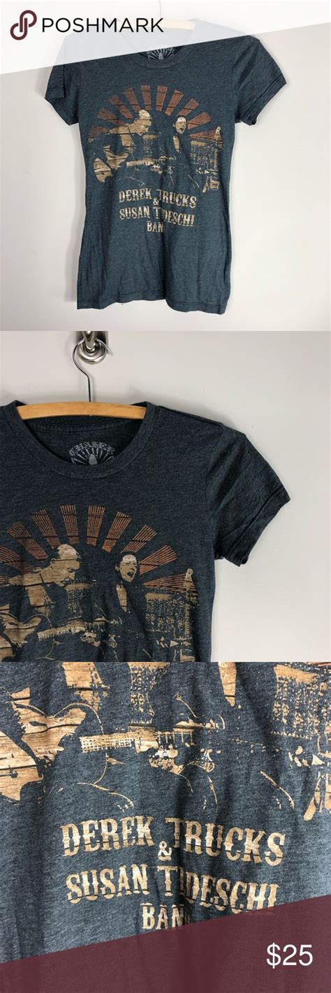 A big thank you goes out to our mrs. Chaser Derek Trucks Susan Tedeschi Band Tee Shirt (With images) | Band tees, Tee shirts, Shirts