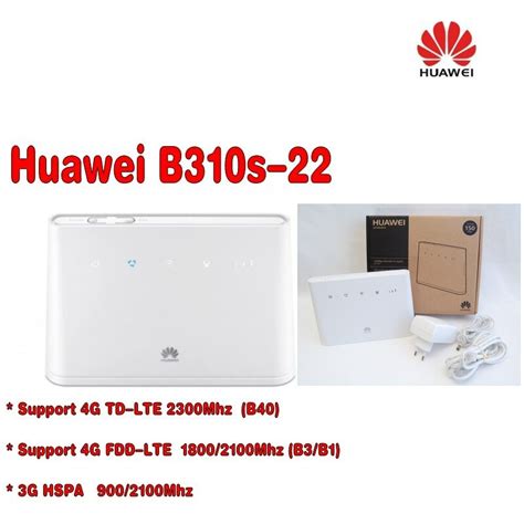 Huawei b310 could achieve lte connection of up to 150mbps through its gigabit ethernet port. Unlocked huawei b310s-22 4g lte fdd cat4 150 mbps kablosuz ...