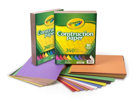 Amazon Lowest Price Crayola Construction Paper 480 Count 10 Colors