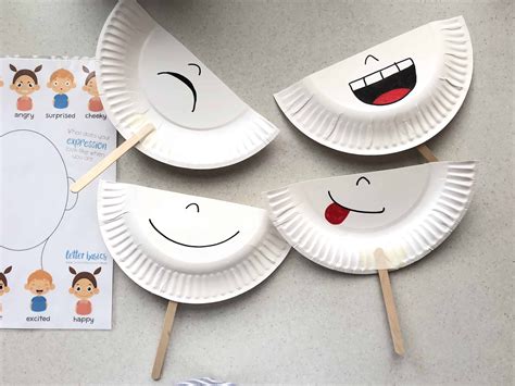 Reading Expressions With Diy Emotion Masks Play Inspired Mum