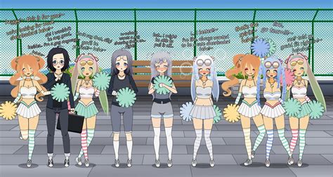 Go Team Kisekae 2 Mtf Human Cheerleader Tg Tf Mental Changes