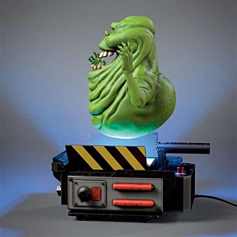 Levitating Ghostbusters Slimer With Light Up Ghost Trap Is Now In Stock