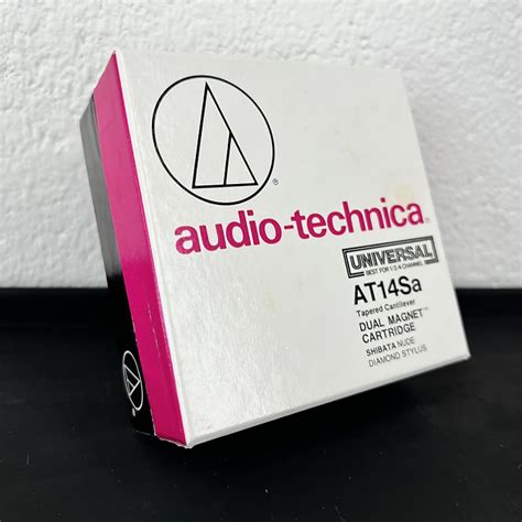 NOS Audio Technica AT14Sa Dual Magnet Cartridge Shibata Nude Reverb