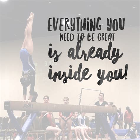 Inspiring Gymnastics Quotes Inspiration