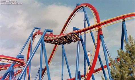 Superman Ultimate Flight In Six Flags Great America Gurnee Illinois Roller Coaster