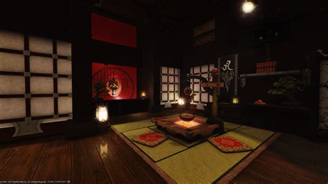 Japanese Style Ff14 House Designs Final Fantasy Xiv House Overlook