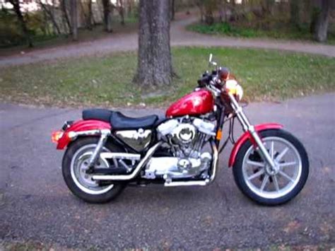 Sissy bar pad passenger backrest black for harley sportster xl 883 xlh1200 2004 1994 HARLEY DAVIDSON SPORTSTER 1200 SCREAMING EAGLE - YouTube