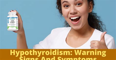 hypothyroidism warning signs and symptoms dgs health
