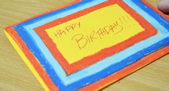 Here's how to make them. How to Make Different Types of Greeting Cards: 12 Steps