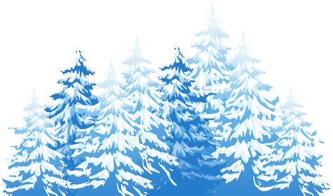 Winter Tree Png Blue And Free Winter Tree Bluepng