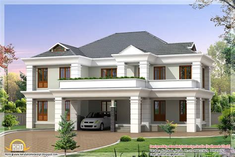 Four India Style House Designs Kerala Home Design Home Building Plans