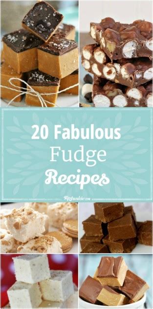 20 Recipes For Fabulous Fudge Tip Junkie