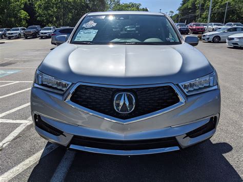Pre Owned 2018 Acura Mdx Wtechnology Pkg In Lunar Silver Metallic