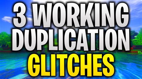 The 3 Best Duplication Glitches For Bedrock Minecraft Bedrock 3