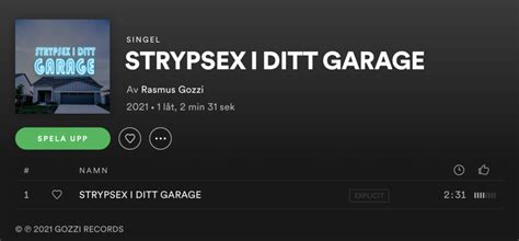 rasmus gozzi en av sveriges största artister toppar spotify listor med låt om strypsex