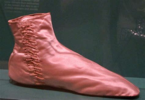 Pink Thing Of The Day Pink Satin Victorian Womens Shoe The Worley Gig