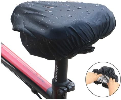 Lucksoon 2 Pc Bike Seat Waterproof Rain Cover And Dust