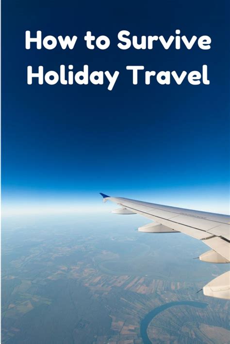 9 Tips For Surviving Holiday Travel The Savvy Globetrotter Holiday Travel Travel Best