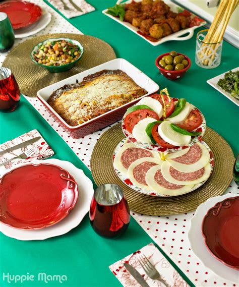 Whether you're after a cosy christmas dinner menu, a aussie summer. Simple Italian-American Christmas Dinner - Our Potluck Family