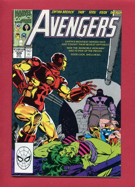 Avengers Volume 1 1963 326 Nov 1990 Marvel Iconic Comics Online