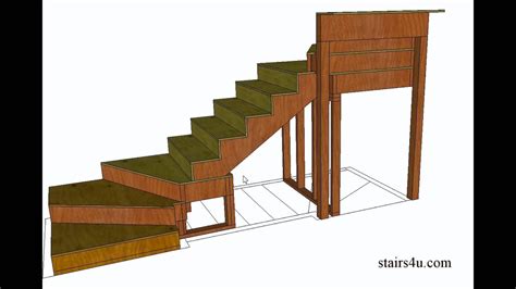 How To Build And Frame Winder Stairs Example From Book Youtube
