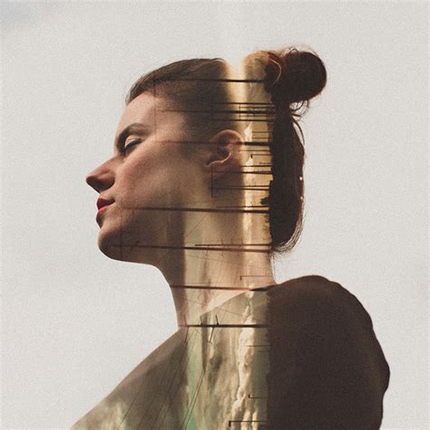 Double Exposure Portraits By Sara K Byrne Colossal